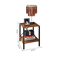 Mesa de Cabeceira Demolição e Preto: Seu Canto Relaxante - imagem 2