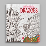 Jardim dos Sonhos Dragões: Livro de Colorir Relaxante - imagem 2