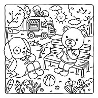 Cute Home: Livro de Colorir Relaxante - imagem 2