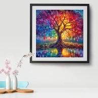 Kit de Pintura de Diamante 5D Árvore da Vida - Arte DIY Relaxante para Adultos - imagem 3