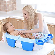 Banheira Inflável MaxiBaby: Banho Seguro e Relaxante! - imagem 2