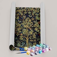 Kit de Pintura Terapêutica Árvore Magnífica - 40x50 cm - Pintura Acrílica Relaxante para Adultos - imagem 3