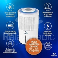 Desumidificador de Ar Portátil Silencioso com Ionizador - 1,8L | Relaxmedic - imagem 4