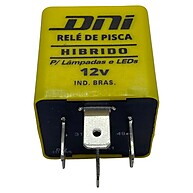 Relé de Pisca Híbrido DNI 1112 – Compatível com Lâmpadas LED e Comuns - imagem 1