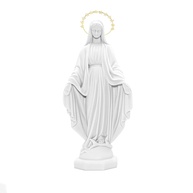 Imagem de Nossa Senhora das Graças 32cm em Mármore e Resina - Elegância Religiosa para Sua Casa - imagem 1