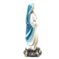 Imagem de Nossa Senhora Maria Grávida em Resina – 12 cm | Decoração Religiosa Elegante - imagem 5