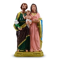 Imagem da Sagrada Família em PVC 40cm - Resistente e Sagrada para Decoração Religiosa - imagem 2