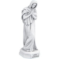 Estátua Religiosa Maria Madalena em Pé - Réplica em Mármore para Decoração e Oração - imagem 3