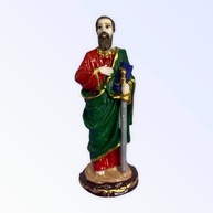 Imagem de São Paulo Apóstolo em Resina 7 cm - Decoração Religiosa Elegante - imagem 1