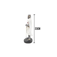 Estatueta de Cavaleiro Templário em Resina - 23cm - Tema Medieval Religioso - imagem 4
