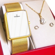 Relógio Champion Feminino Dourado Digital LED Original com Garantia - imagem 1