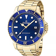 Relógio Champion Masculino Dourado e Azul: Estilo e Precisão - imagem 1