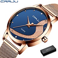 relogio-crrju-2179-rosa-ouro-luxo-ultrafino-a-prova-dagua