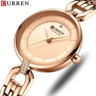 Relógio Curren 9052X Feminino: Aço Inox e 30M de Resistência - imagem 1