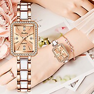 Relógio Feminino LIGE SUNKTA: Elegância à Prova D'água - imagem 1