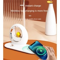 Luminária Carregador 3 em 1: Celular, Fone e Relógio! - imagem 3