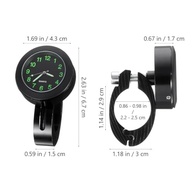 Relógio de Guidão 7/8" para Moto e Bicicleta - Quartzo Luminoso e Durável - imagem 4