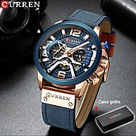 Relógio Masculino Curren 8329L: Luxo e Esporte - imagem 1