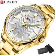 Relógio Masculino CURREN 8424: Elegância Retro - imagem 1