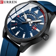 Relógio Masculino CURREN CR21LX: Couro e Estilo - imagem 1