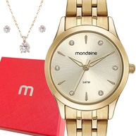 Relógio Mondaine Feminino Prata: Elegância à Prova D'Água - imagem 1