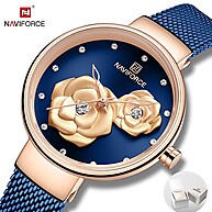 Relógio NAVIFORCE 5013 Feminino: Luxo e Estilo com Resistência à Água - imagem 1