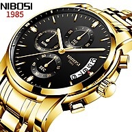 Relógio NIBOSI Masculino de Luxo com Cronógrafo - imagem 1
