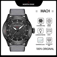 Relógio NORTH EDGE Mach: Solar, Aço Inox e Resistente! - imagem 1