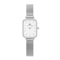 Relógio Saint Germain Square: Elegância em Prata - imagem 1