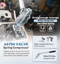 Compressor de Mola de Válvula Universal 66784: Instalação e Remoção Rápida e Segura - imagem 3
