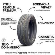 Pneu Remold 205/60R15 Premium Vipal HT Speedfire - Selo Inmetro - imagem 5