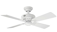 Ventilador de Teto Bayport Branco 4 Pás - Ultra Silencioso com Controle Remoto Hunter Fan - imagem 4