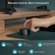 Quntis Barra de Luz para Monitor PRO+ com Controle Remoto, adequada para monitor curvo/plano, cuidados com os olhos, luz de tela regulável com escurecimento automático, sem reflexo - imagem 3