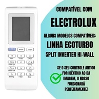 Controle Remoto Universal Compatível com Ar Condicionado Electrolux Ecoturbo - imagem 3