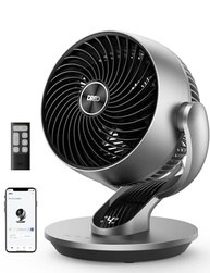 Dreo Ventilador Circulador Inteligente 33cm - Silencioso, Oscilante 120°+90°, Controle Remoto e App - imagem 2