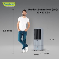 Climatizador Symphony Diet 8i 8L com Controle Remoto - Ar Fresco e Saudável - imagem 4