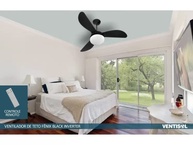 Ventilador de Teto Ventisol Fênix Black Inverter com Controle Remoto e 2 Lâmpadas LED - Bivolt - imagem 3