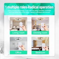 Controle Remoto Universal para Ventilador de Teto – Compatível com Hunter, Harbor Breeze, Westinghouse e Mais - imagem 5