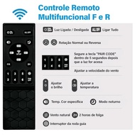 Ventilador de Teto com Luz LED Regulável 30" 6 Pás - Controle Remoto + App - imagem 5
