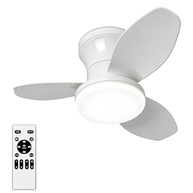 Ventilador de Teto Inverter 88cm com Luz Tricolor e Controle Remoto - 110V - imagem 2
