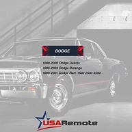 Kit 2 Controles Remotos Chaveiro Dodge Ram Dakota Durango 1999-2002 GQ43VT9T - imagem 5