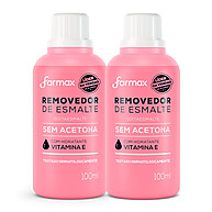 Removedor de Esmalte Farmax: Cuidado e Hidratação - imagem 1