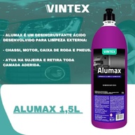 Kit Removex Alumax Desincrustante Automotivo 1,5L + Pincel Yamase - Limpeza Profunda de Carrocerias e Chassis - imagem 4