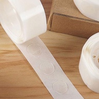 Ponto de Cola para Balão 250PCS Lado Adesivo Transparente Removível Pontos Fita Decorações Festa DIY Arco Aniversário Casamento Chá Bebê Dia dos Namorados - imagem 4