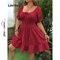 Vestido Plus Size Lovito: Elegância com Renda - imagem 2