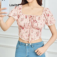 Blusa Floral Lovito: Elegância em Renda - imagem 2