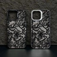 Capinha iPhone: Renda Preta e Proteção Total - imagem 2