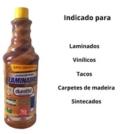 Duratto Limpador Super Concentrado para Pisos Laminados - Sem Fragrância, Rende até 20L, Protege e Brilha - imagem 4
