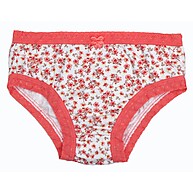 Kit 5 Calcinhas Infantil Estampada Algodão Rendinha - imagem 2
