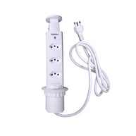 Torre de Tomadas Renna 3 Tomadas Branco: Elegância e Praticidade para Seu Espaço - imagem 2